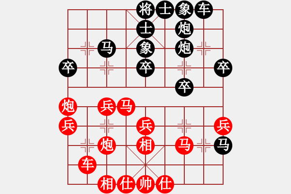 象棋棋譜圖片：csccx(初級)-負(fù)-小小小風(fēng)(初級) - 步數(shù)：30 