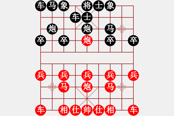 象棋棋譜圖片：熱血盟★冰天幻姬[紅] -VS- 熱血盟●溫柔一刀[黑] - 步數(shù)：10 