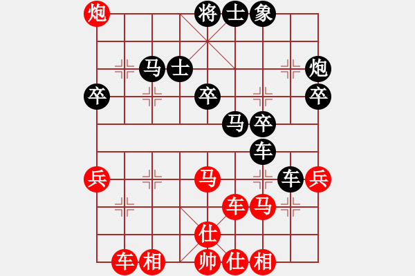 象棋棋譜圖片：8 - 步數(shù)：0 