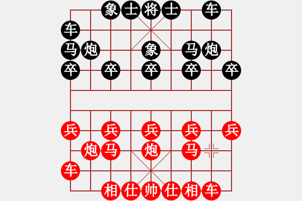 象棋棋譜圖片：一線之間[2633993492] -VS- 唐基柯德[564038585] - 步數(shù)：10 