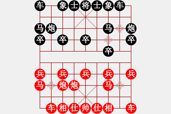 象棋棋譜圖片：姚力波(1段)-負(fù)-試試棋力(1段) - 步數(shù)：10 