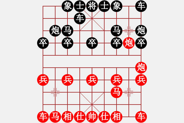 象棋棋譜圖片：Q★莂網(wǎng)尐濤[284097776] -VS- Q★倚天如夢(mèng)[416588887] - 步數(shù)：10 