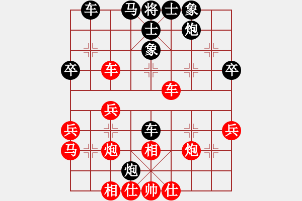 象棋棋譜圖片：特別報道(人王)-勝-癡兒(日帥) - 步數(shù)：40 