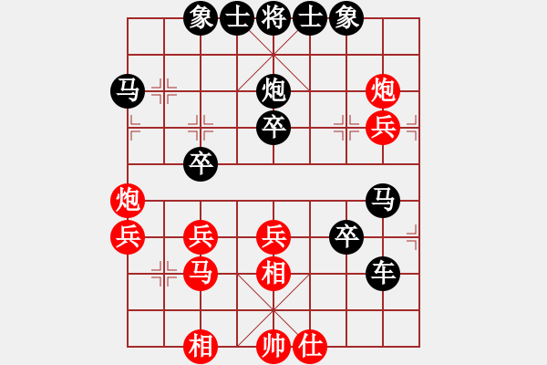 象棋棋譜圖片：《學(xué)習(xí)大師后手》邊馬象位車進(jìn)7卒破起馬局邊炮右車巡河 - 步數(shù)：60 