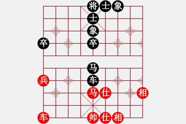 象棋棋譜圖片：ngochuy(5段)-和-刁不三刀(7段) - 步數(shù)：60 