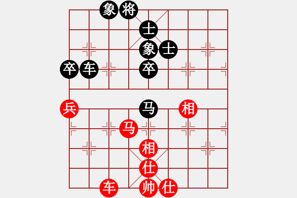 象棋棋譜圖片：ngochuy(5段)-和-刁不三刀(7段) - 步數(shù)：80 