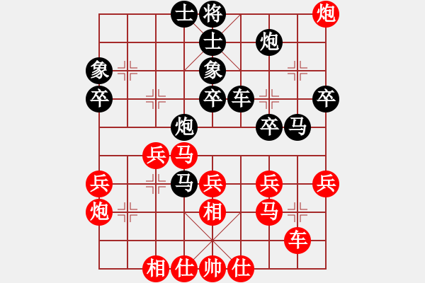 象棋棋譜圖片：2006年弈天迪瀾杯聯(lián)賽第七輪：風雨樓無情(5r)-和-青城夢溪(9段) - 步數(shù)：40 