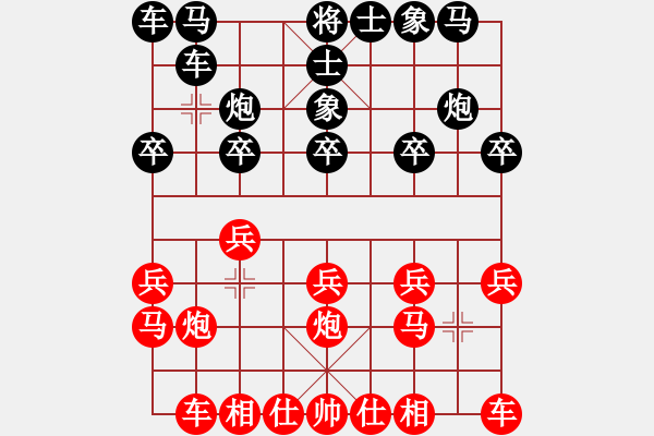 象棋棋譜圖片：潘奕辰 先勝 袁濤 - 步數(shù)：10 