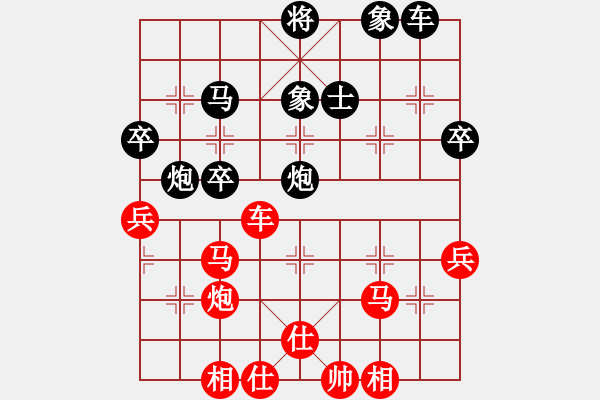 象棋棋譜圖片：王圍(6段)-勝-專吃魚魚魚(3段) - 步數(shù)：50 