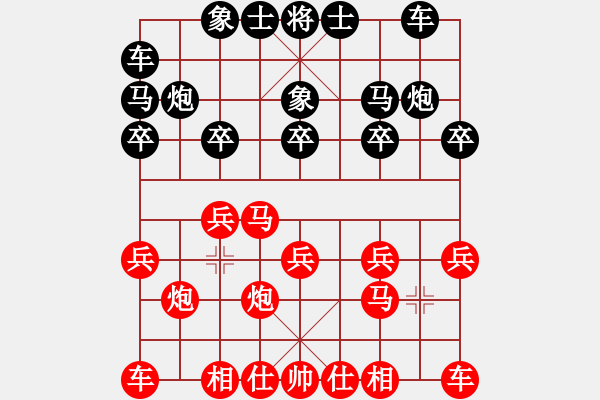 象棋棋譜圖片：王鋼先負(fù)今生無悔 - 步數(shù)：10 