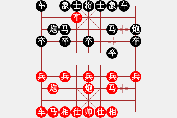 象棋棋譜圖片：空白[964369039] -VS- 毒蘋果[357988929] - 步數(shù)：10 