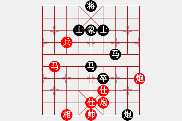 象棋棋谱图片：少年包青天(风魔)-负-无敌木剑(9星) - 步数：200 