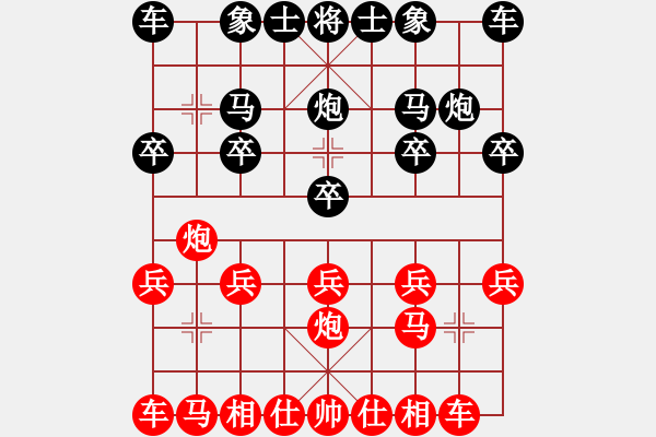 象棋棋譜圖片：清監(jiān)象棋（列炮2003-1 - 步數(shù)：0 