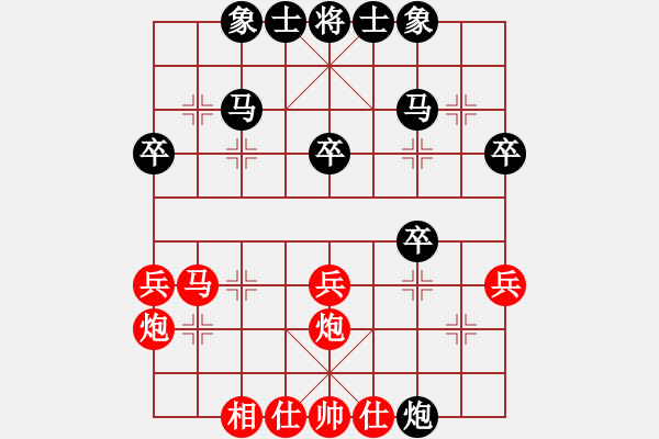 象棋棋譜圖片：張正遠(yuǎn) 先負(fù) 于超 - 步數(shù)：30 