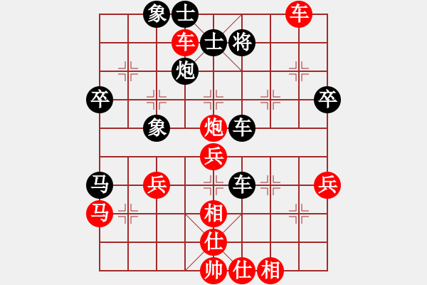 象棋棋譜圖片：英雄本色(8級)-負(fù)-濰衛(wèi)校甄(5r) 2015年1月19日 22點(diǎn)45分.txt - 步數(shù)：40 