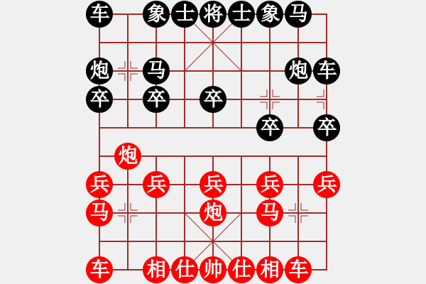 象棋棋譜圖片：鹽都天車(1段)-勝-老五馬路(1段) - 步數(shù)：10 