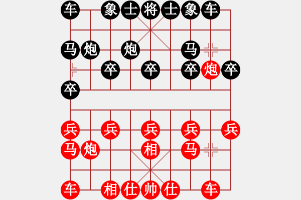 象棋棋譜圖片：10-01-19 ghyd[934]-勝-anan[910] - 步數(shù)：10 