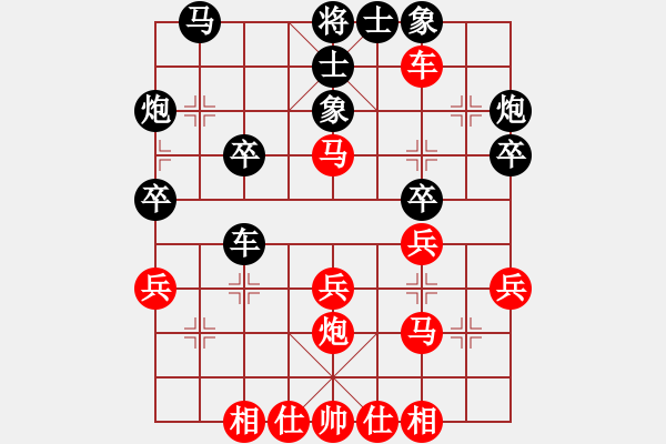 象棋棋譜圖片：藝驚中南海(9星)-負-wlyq(8星) - 步數(shù)：30 