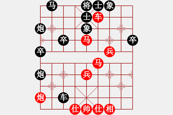 象棋棋譜圖片：藝驚中南海(9星)-負-wlyq(8星) - 步數(shù)：40 