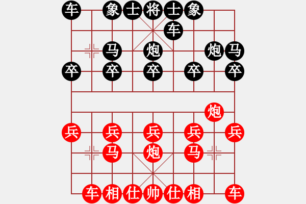 象棋棋譜圖片：第7屆火頭軍家族群象棋錦標(biāo)賽第3輪16進(jìn)8第2局紅先勝 - 步數(shù)：10 