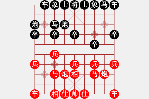 象棋棋譜圖片：《雙卒逼宮，勝過車炮！》將督【先負】寧波戚文卿(2015-3-30弈于大師網(wǎng)高級棋室) - 步數(shù)：10 