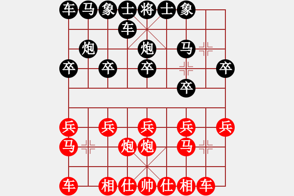 象棋棋譜圖片：守候幸福和竹葉青 - 步數(shù)：10 