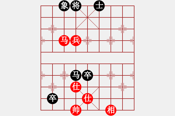 象棋棋譜圖片：12145局 A54-仕角炮對進(jìn)７卒-旋九專雙核-大師 紅先和 小蟲引擎24層 - 步數(shù)：160 