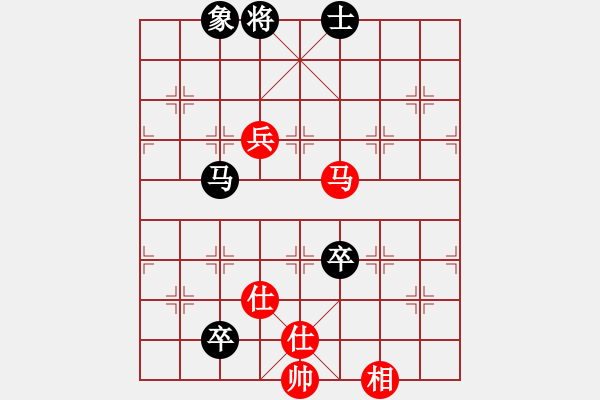 象棋棋譜圖片：12145局 A54-仕角炮對進(jìn)７卒-旋九專雙核-大師 紅先和 小蟲引擎24層 - 步數(shù)：170 