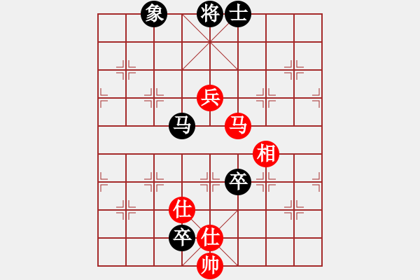 象棋棋譜圖片：12145局 A54-仕角炮對進(jìn)７卒-旋九專雙核-大師 紅先和 小蟲引擎24層 - 步數(shù)：180 