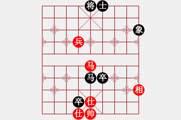 象棋棋譜圖片：12145局 A54-仕角炮對進(jìn)７卒-旋九專雙核-大師 紅先和 小蟲引擎24層 - 步數(shù)：200 