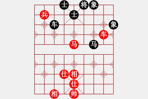 象棋棋譜圖片：五六炮對屏風(fēng)馬進7卒 黑右炮封車 （紅車二進六） xiaozht(4段)-和-你肯定輸(6段) - 步數(shù)：160 