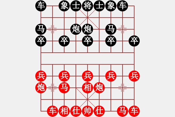 象棋棋譜圖片：賀歲學(xué) 先和 王洪祿 - 步數(shù)：10 