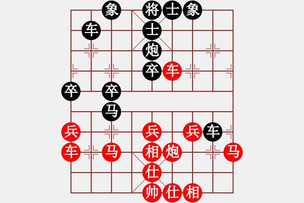 象棋棋譜圖片：3083232(縣丞) 勝 3234392(草民) - 步數(shù)：40 