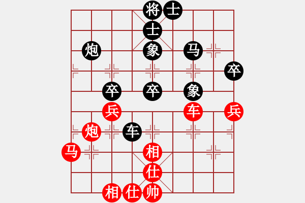 象棋棋譜圖片：扮豬實(shí)老虎(1段)-負(fù)-鹿鳴酒家(3段) - 步數(shù)：50 