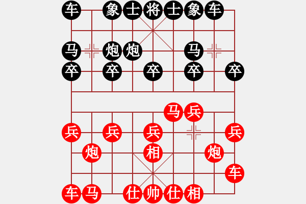 象棋棋譜圖片：東征西討(日帥)-負(fù)-星云之星(日帥) - 步數(shù)：10 