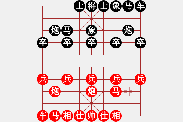 象棋棋譜圖片：橫才俊儒[292832991] -VS- 天道酬勤[2445541120] - 步數(shù)：10 