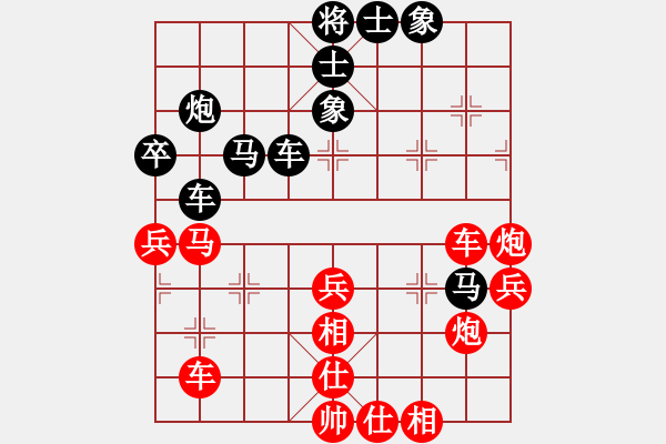 象棋棋譜圖片：2006年弈天迪瀾杯聯(lián)賽第四輪：轟炸機(jī)七號(5r)-和-海盜雨(5r) - 步數(shù)：60 