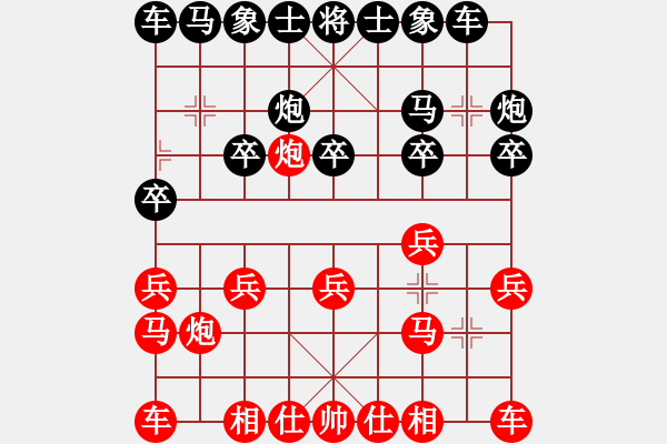 象棋棋譜圖片：香港阿周(3段)-負-東京道場(5段) - 步數(shù)：10 