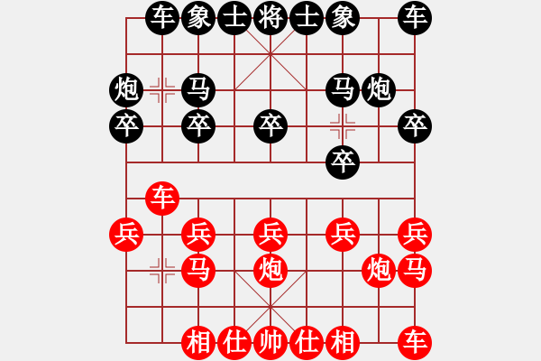 象棋棋譜圖片：西北小俠(9星)-勝-宇宙天王(9星) - 步數(shù)：10 