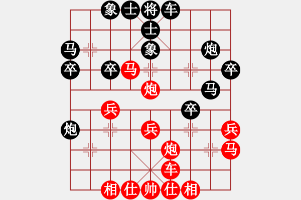 象棋棋譜圖片：宇宙四號(hào)(9段)-和-兒科醫(yī)生(9段) - 步數(shù)：30 