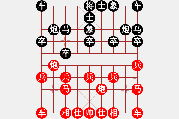 象棋棋譜圖片：收徒教棋[1468324495] -VS- 姜祥華[276133282] - 步數(shù)：10 