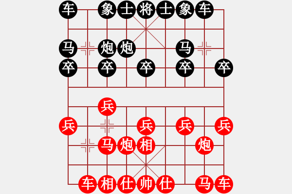 象棋棋譜圖片：松下酷代子(1星)-勝-姚力波(1星) - 步數(shù)：10 