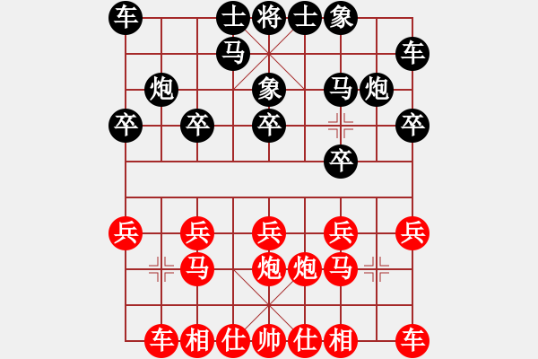 象棋棋譜圖片：嬋娟金秋夢[紅] -VS- 歐文[黑] - 步數(shù)：10 