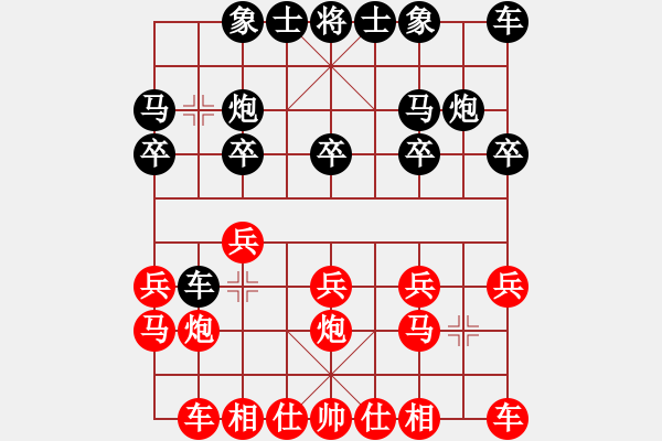 象棋棋譜圖片：qinyiqiang 勝 水中月亮 - 步數(shù)：10 