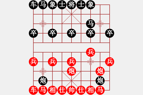 象棋棋譜圖片：無(wú)名山人(8段)-勝-白狼(6段) - 步數(shù)：10 