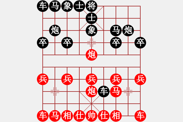 象棋棋譜圖片：太守棋狂先勝深圳好棋智慧河北棋王業(yè)6-12019·1·10 - 步數(shù)：10 