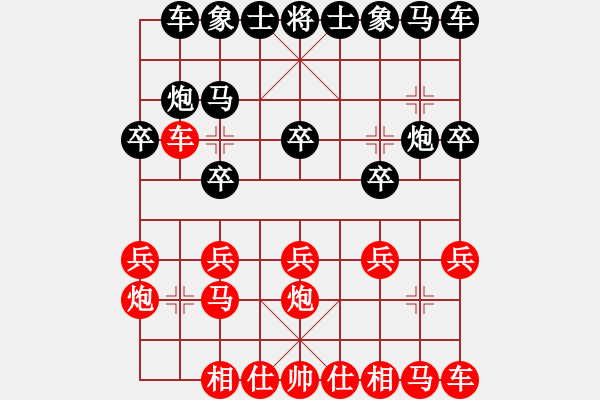 象棋棋譜圖片：2015年四川省農(nóng)民賽第四輪第3臺(tái) 邛崍任世洪先負(fù)滎經(jīng)張春燕 - 步數(shù)：10 