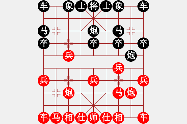 象棋棋譜圖片：對兵局 zzbdwm勝 - 步數(shù)：10 