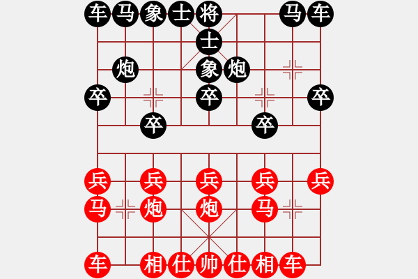 象棋棋譜圖片：久逢知己 先勝 vivo Y13L逼心(網(wǎng)絡(luò)對戰(zhàn)） - 步數(shù)：10 