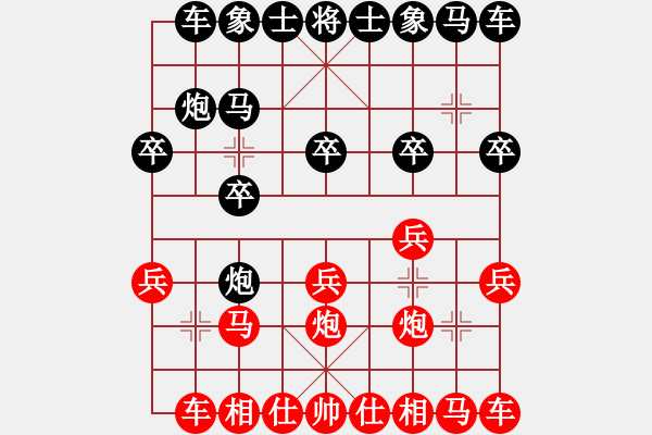 象棋棋譜圖片：2024.6.14.4后勝中炮直車 - 步數(shù)：10 